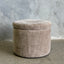 Madeleine Storage Ottoman - Wise Cobblestone
