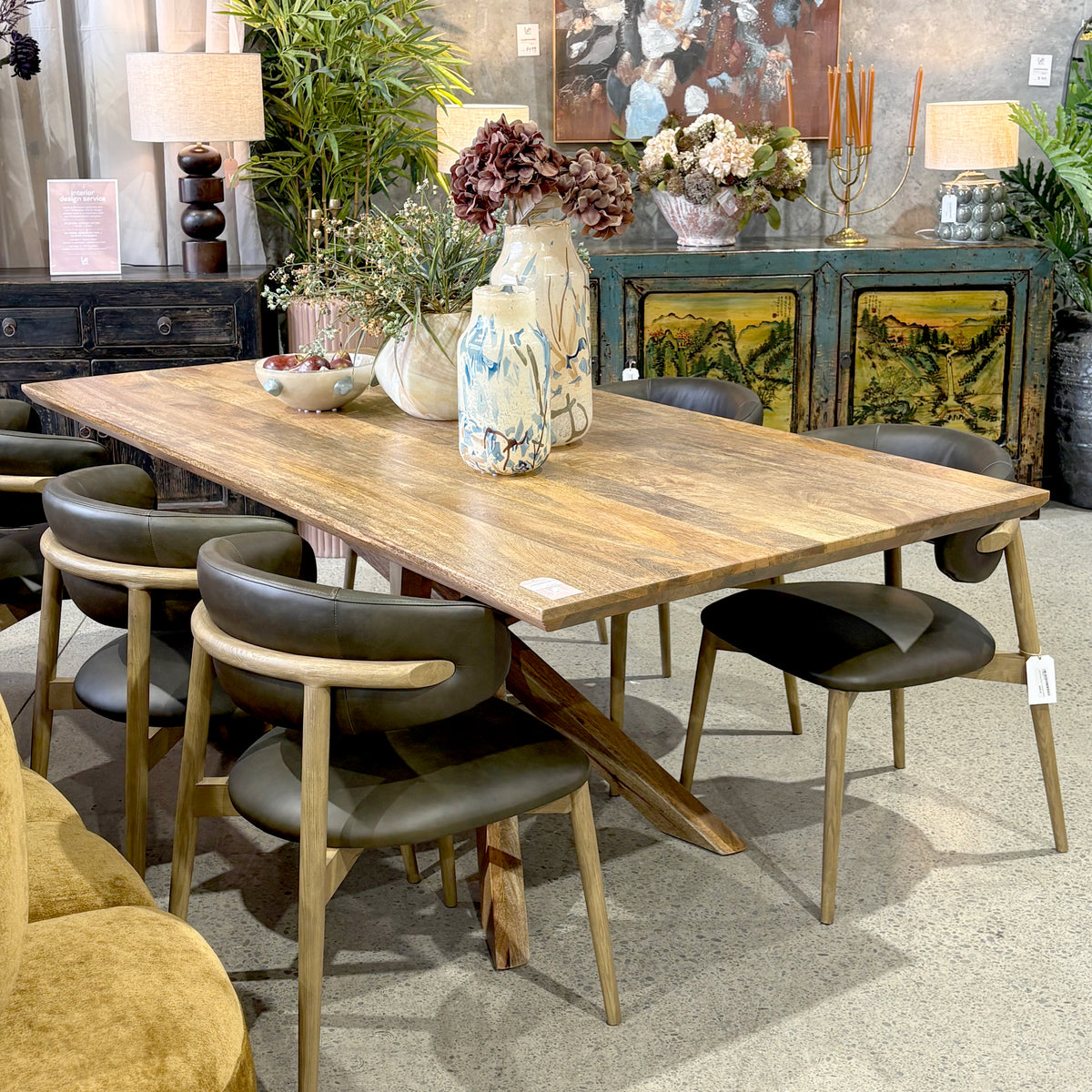 Mapua Dining Table - Natural – Loft Furniture NZ