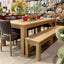 Salvar Bench - Neem Wood