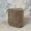 Triangle Ottoman - Olive Chenille