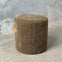 Round Ottoman - Olive Chenille
