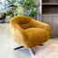 Camille Swivel Chair - Fennelseed