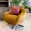 Camille Swivel Chair - Fennelseed