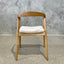 Victoria Dining Chair - Beige / Natural