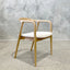 Victoria Dining Chair - Beige / Natural