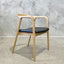 Victoria Dining Chair - Black / Natural