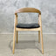 Victoria Dining Chair - Black / Natural