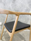 Victoria Dining Chair - Black / Natural