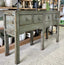 Original Chinese Console - Grey Green 4 Drawer