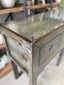 Original Chinese Console - Grey Green 4 Drawer