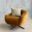 Camille Swivel Chair - Fennelseed