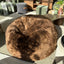Sheepskin Beanbag - Natural Black