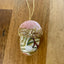 Woodland Acorn Hanging Decoration - Pink