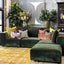 Camino Modular Sofa - Green Velvet