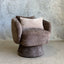 Allie Swivel Armchair - Brown