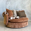 Swirl Swivel Lounger - Bronze