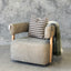 Carter Swivel Chair - Sage Nubuck Leather