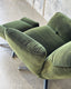 Carlos Recliner Swivel Chair - Green Velvet