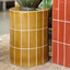 Boyd Ceramic Tile Stool - Tan