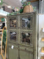 Original Chinese Tall Cabinet - Glass Doors