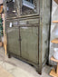 Original Chinese Tall Cabinet - Glass Doors