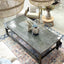 Original Chinese Large Coffee Table - Grey Green