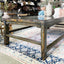 Original Chinese Large Coffee Table - Grey Green