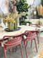 Tahi Outdoor Dining Chair - Coral