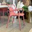 Tahi Outdoor Dining Chair - Coral