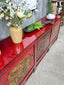 Original Chinese Cabinet - Crimson Pictorial