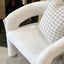 Jasper Armchair - Ivory Sherpa