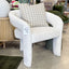 Jasper Armchair - Ivory Sherpa