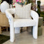 Jasper Armchair - Ivory Sherpa