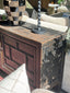 Original Chinese Sideboard - Distressed Black B