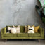 Del Rey Sofa - Olive Cord