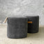 Round Ottoman - Slate