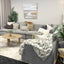 Moana 6 Piece Modular Sofa - Greygum