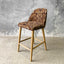 Austin Counter Stool - Ginger Jacquard