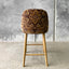 Austin Counter Stool - Ginger Jacquard