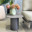 Wave Outdoor Side Table - Charcoal