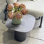 Wave Outdoor Side Table - Charcoal
