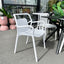 Tahi Outdoor Dining Chair - White