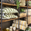 Camella Bolster Cushion - Toffee + Black