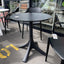 Matai Outdoor Round Table - Black