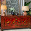 Original Chinese Sideboard - Scarlet Floral