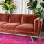 Del Rey Sofa - Cinnamon Velvet