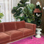 Del Rey Sofa - Cinnamon Velvet