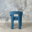 Juniper Dining Chair 4 Leg - Cerulean Velvet