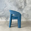 Juniper Dining Chair 4 Leg - Cerulean Velvet