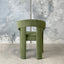 Juniper Dining Chair 4 Leg - Moss Velvet